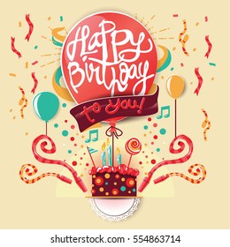 Birthday greeting cards design