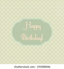 birthday greeting design illustration