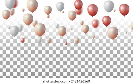 Birthday greeting vector background design. Happy birthday to you text with colorful balloons in pattern space elements for birth day celebration. Vector illustration.