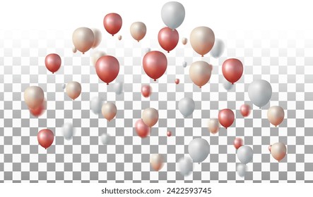 Birthday greeting vector background design. Happy birthday to you text with colorful balloons in pattern space elements for birth day celebration. Vector illustration.