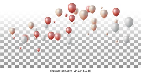 Birthday greeting vector background design. Happy birthday to you text with colorful balloons in pattern space elements for birth day celebration. Vector illustration.