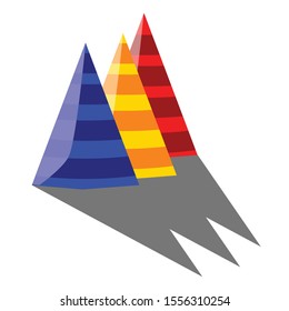 birthday hat design by illustration