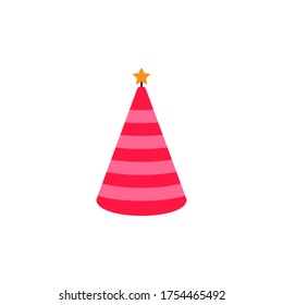 birthday hat vector design template illustration