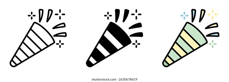 Birthday Horn is a noise-making party blower used to celebrate with sound and laughter at birthday events.