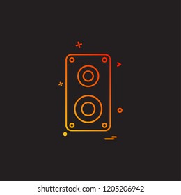 Birthday icon design vector 