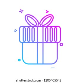 Birthday icon design vector 