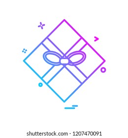 Birthday icon design vector 