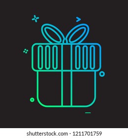 Birthday icon design vector 