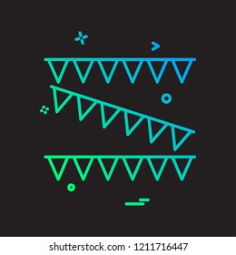 Birthday icon design vector 