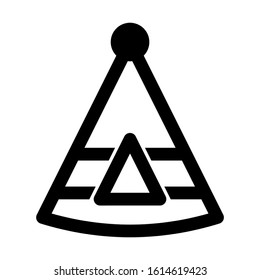 birthday icon isolated sign symbol vector illustration - high quality black style vector icons
