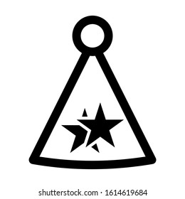 birthday icon isolated sign symbol vector illustration - high quality black style vector icons
