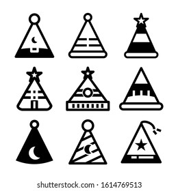 birthday icon isolated sign symbol vector illustration - Collection of high quality black style vector icons
