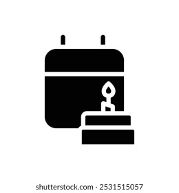 Birthday icon web design in vector