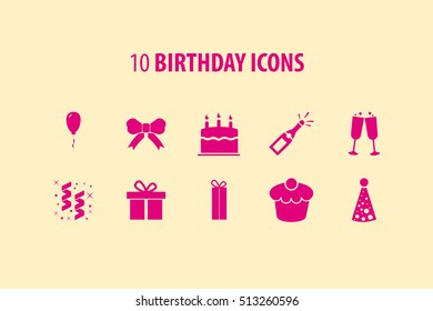 Birthday Icons
