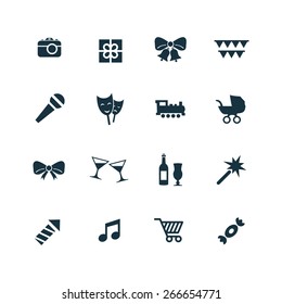 birthday Icons Vector set