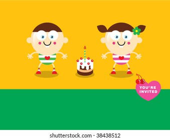 birthday invitation card