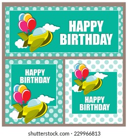 Birthday Invitation. vector