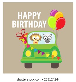 Birthday Invitation. vector