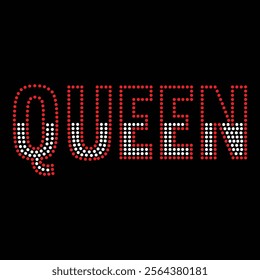 Birthday, king, queen, cheer, Rhinestone t-shirt design.