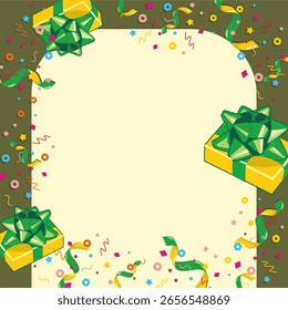  Plano de fundo do modelo de página de aterrissagem de aniversário