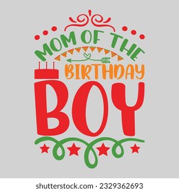 Birthday Love T-shirt Design, Birthday Squad Svg,