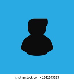 birthday man icon vector