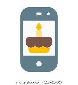 Birthday Message on Phone