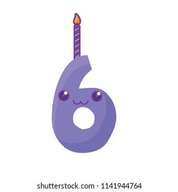 birthday number icon