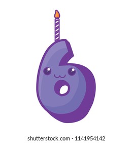 birthday number icon