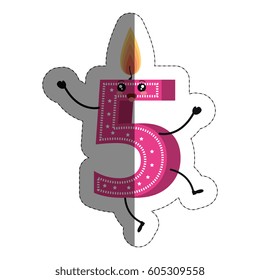 birthday number icon