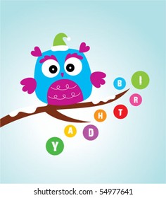 birthday owl
