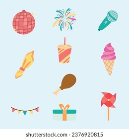 Birthday Party Boho Hand Drawn