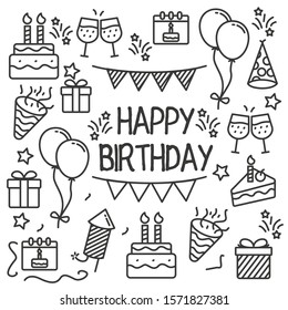 Birthday Drawings Images, Stock Photos & Vectors | Shutterstock