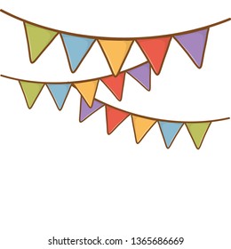 birthday party element cartoon