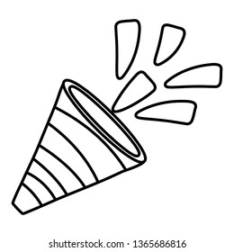 birthday party element cartoon