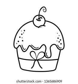 birthday party element cartoon