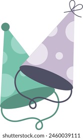 Elemento de fiesta de cumpleaños. Ilustración vectorial