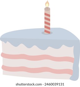 Birthday Party Element. Vector Illustration
