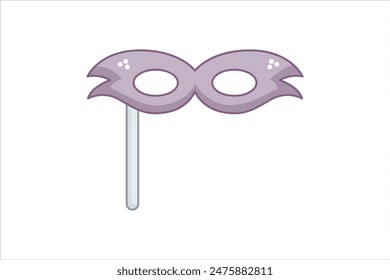 Birthday Party Flat Sticker Design