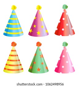 birthday party hat collection set