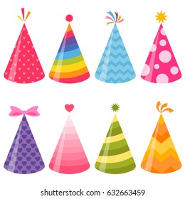 Birthday party hats set