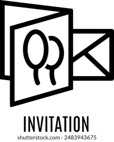 Birthday party icon for illustrator and graphic design