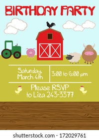 Birthday Party invitation