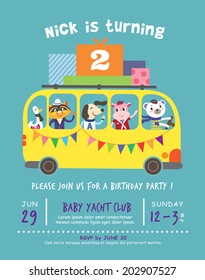 Birthday Party Invitation Card