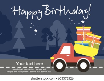 Birthday party invitation card