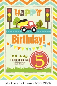 Birthday party invitation card