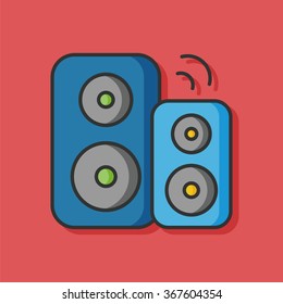 birthday party music icon