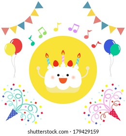 Birthday party Set / Vector EPS 10 illustration