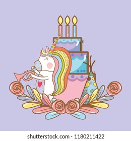 birthday, party, unicorn, party cartoons