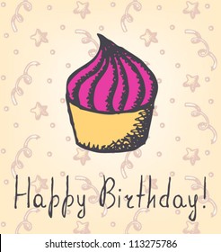 Birthday postcard